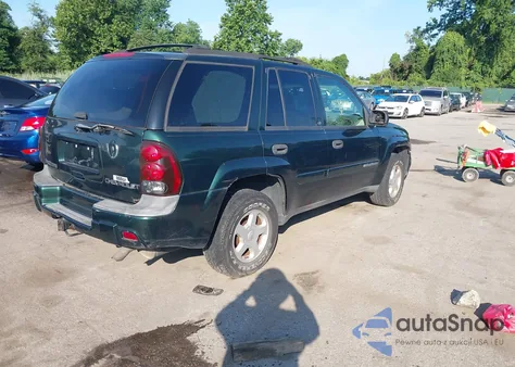 2002 Chevrolet Trailblazer Ls из США, поврежденный, VIN 1GNDT13S822352611